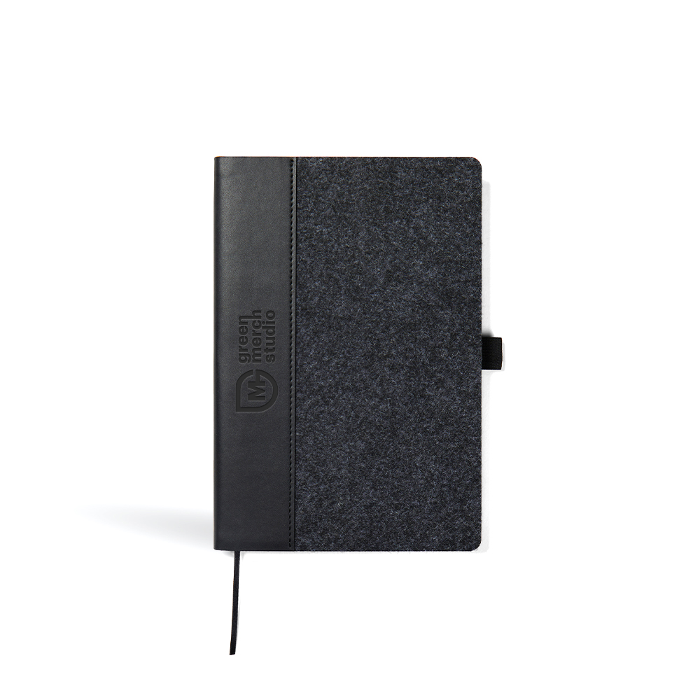 The Recycled Felt Notebook A5