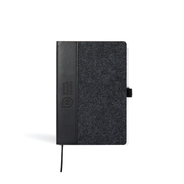 The Recycled Felt Notebook A5