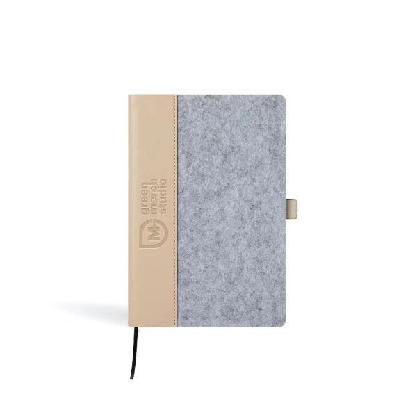 The Recycled Felt Notebook A5