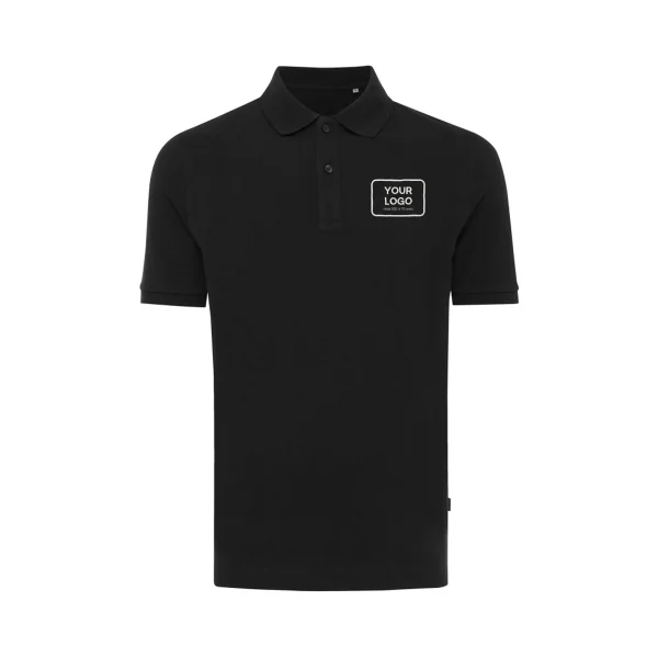 Polo · recycled cotton piqué